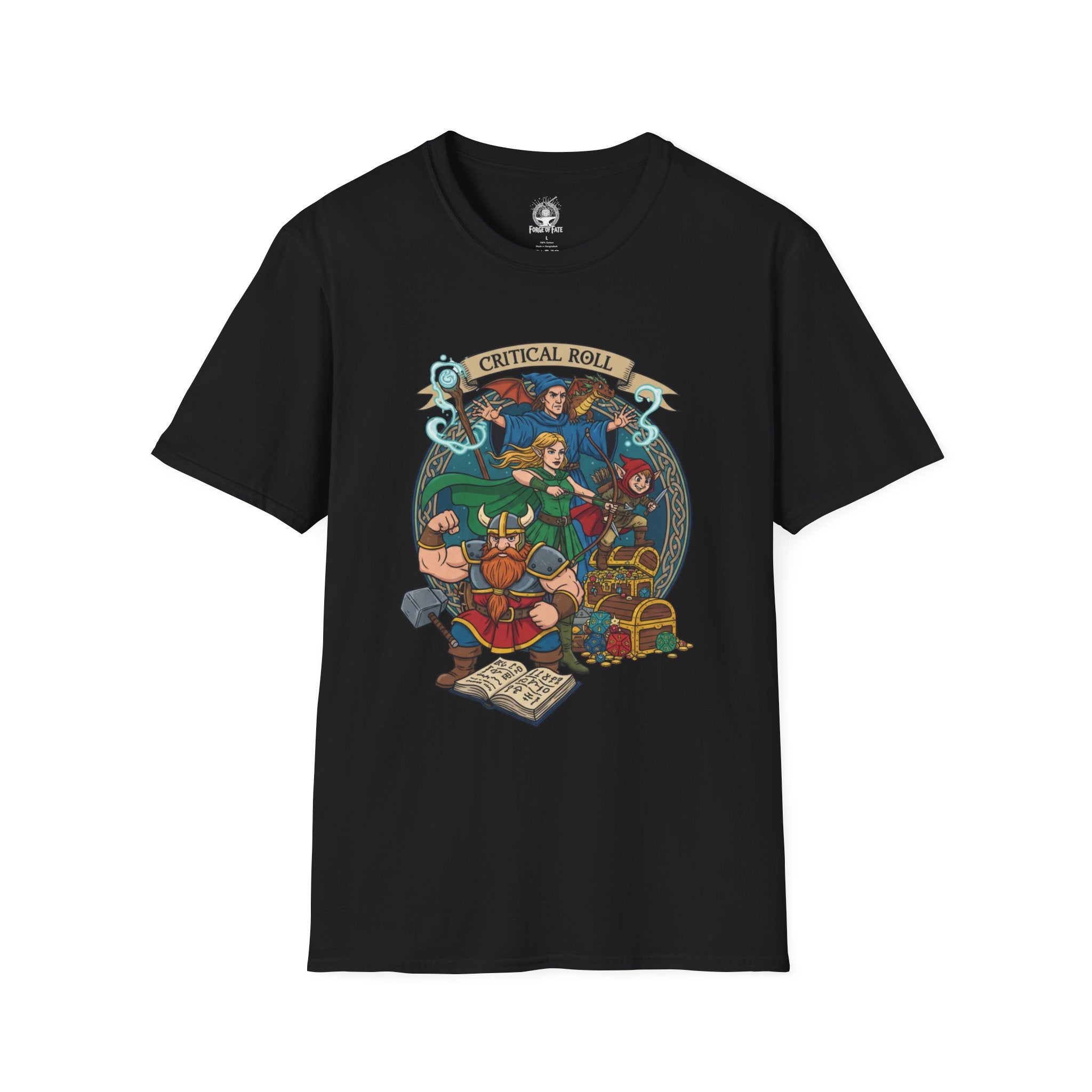 Critical Roll Fantasy T-Shirt — D&D Adventure Party Tee
