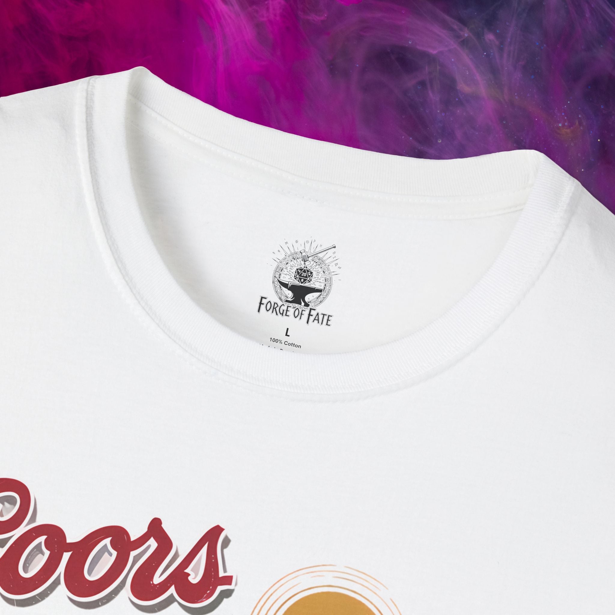 Coors Rodeo Cowboy Graphic T-Shirt | Western Rodeo Whiskey Logo