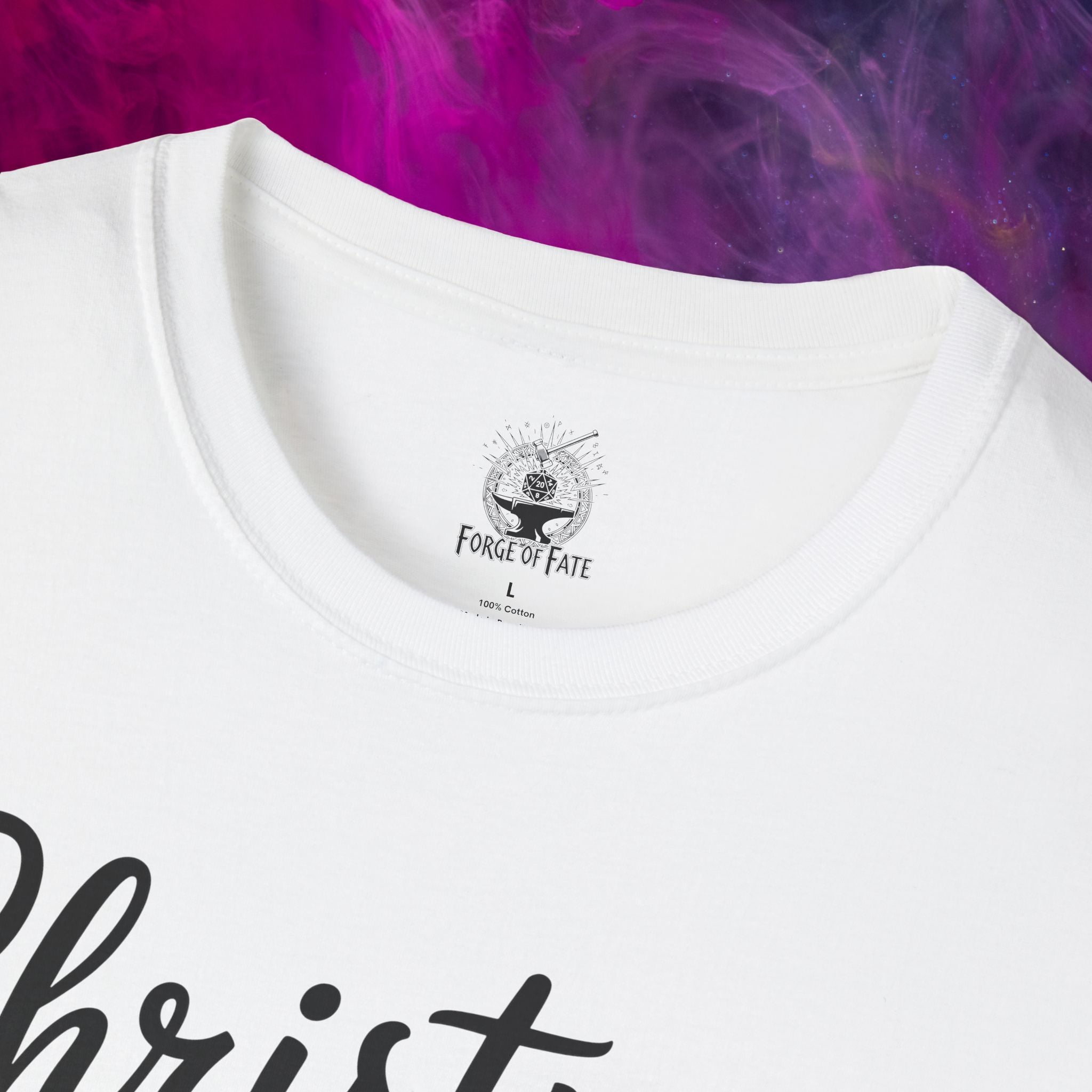 Christmas on the Farm T-Shirt | Vintage Red Truck Barn Winter Scene