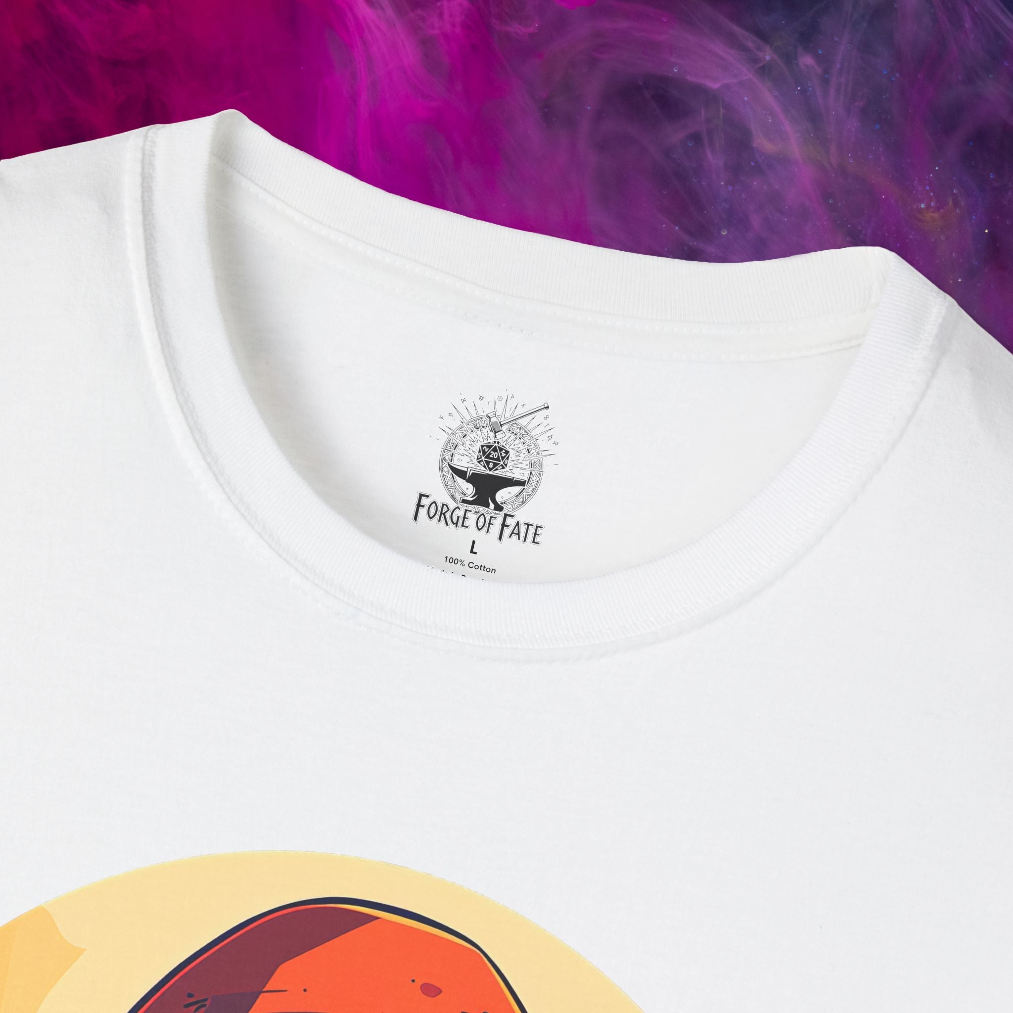 Chibi Ninja Warrior T-Shirt | Cartoon Samurai Sword Graphic