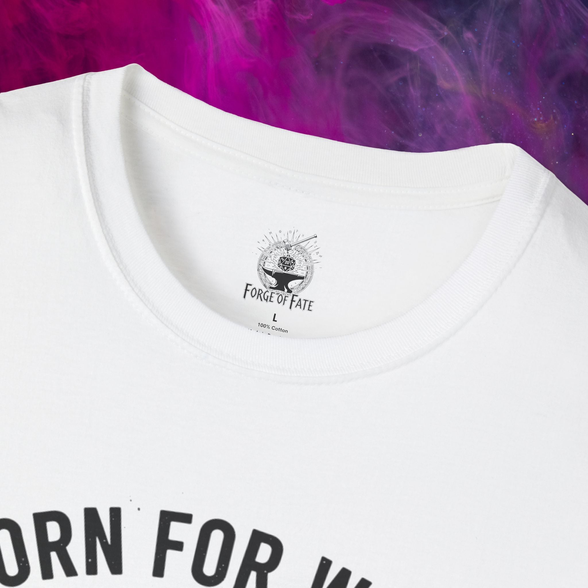 Born For War Built For Survival T-Shirt | Skull Wings Military Design