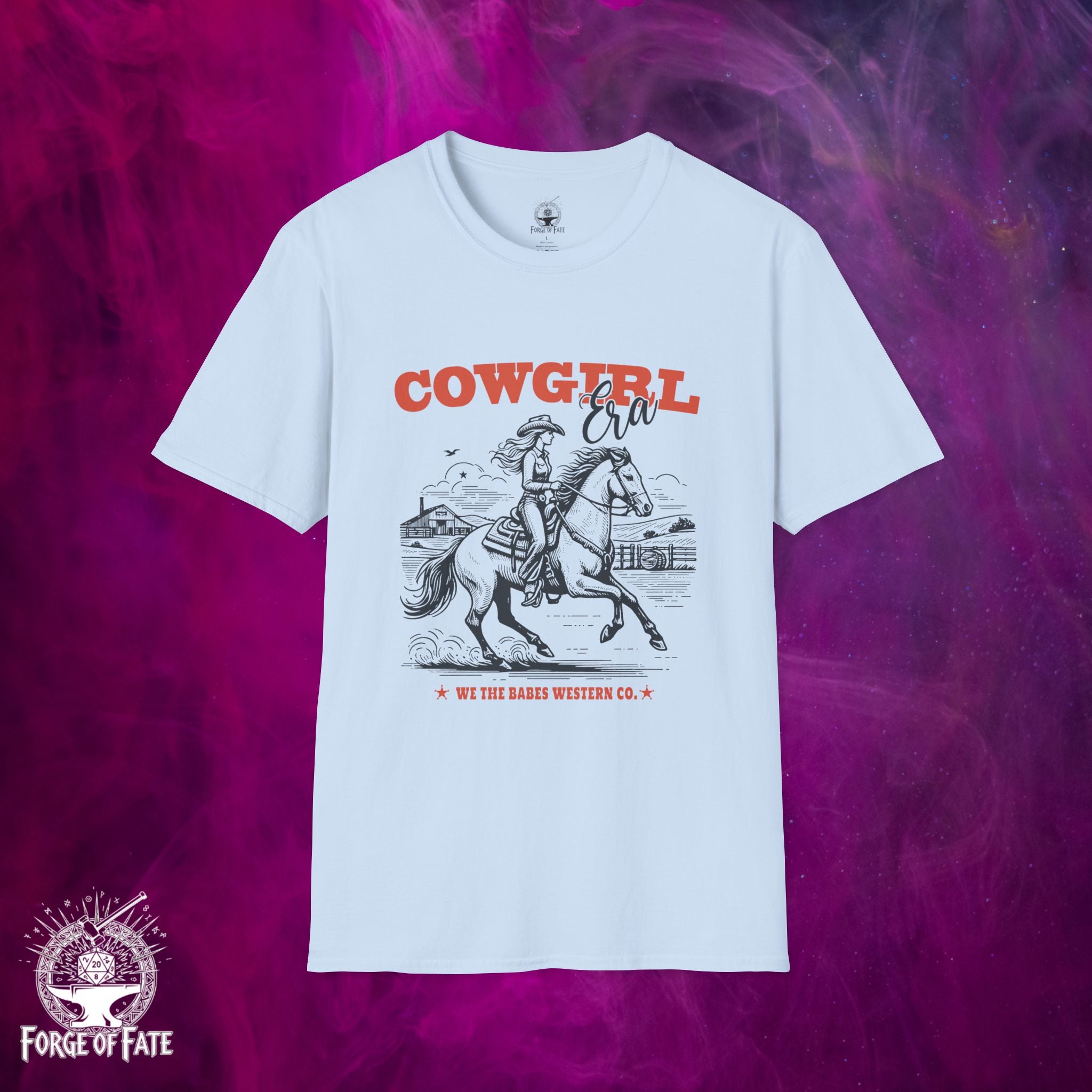 Cowgirl on Horse T-Shirt | Western Rodeo Vintage Graphic Tee