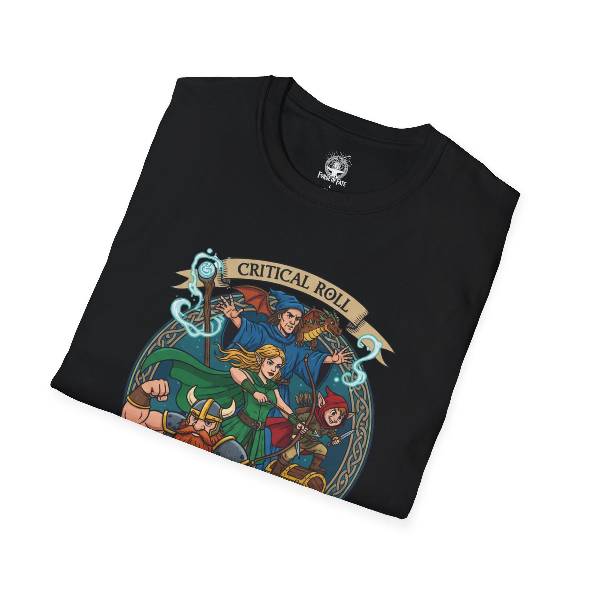 Critical Roll Fantasy T-Shirt — D&D Adventure Party Tee