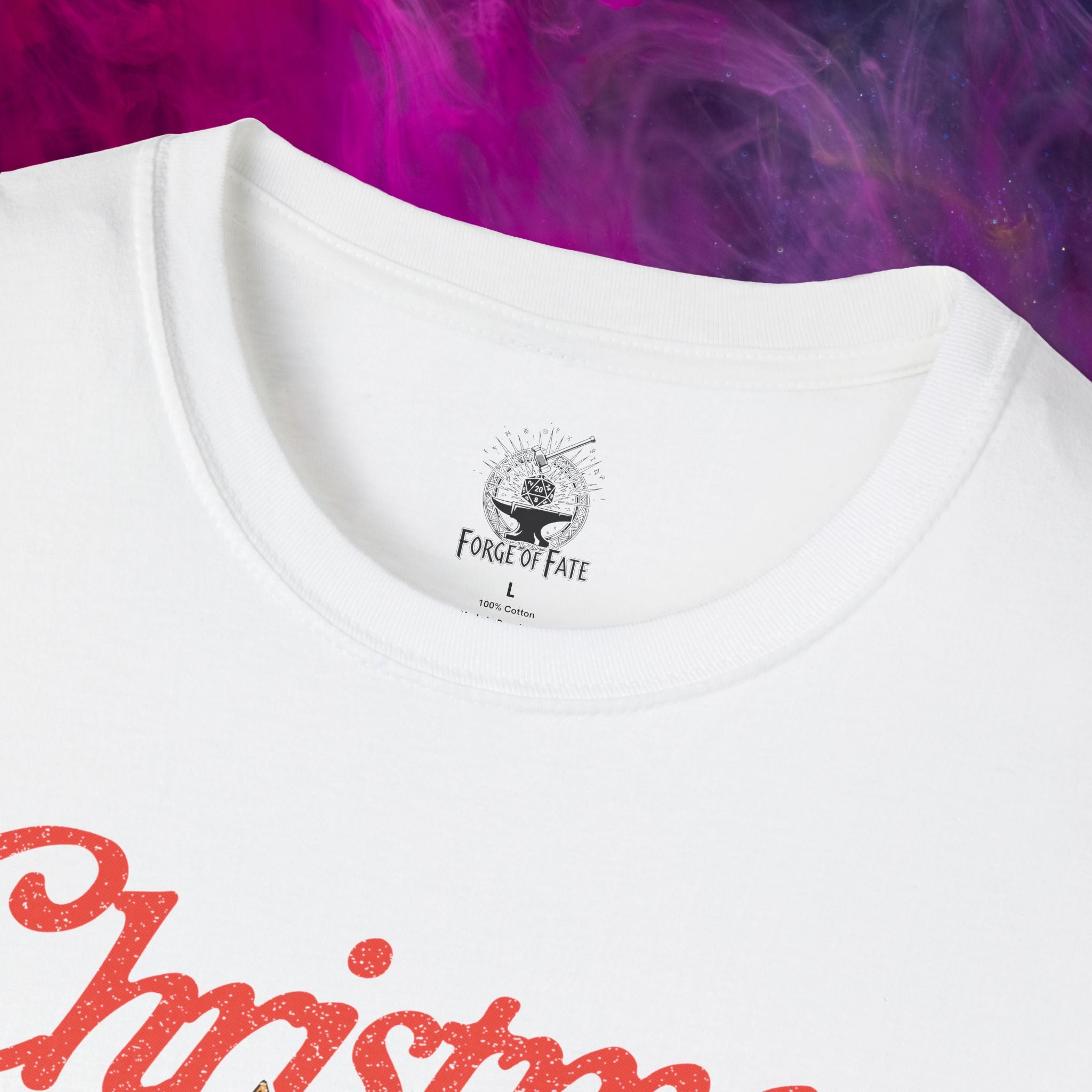 Christmas Movie Junkie T-Shirt | Retro TV Christmas Tree Graphic